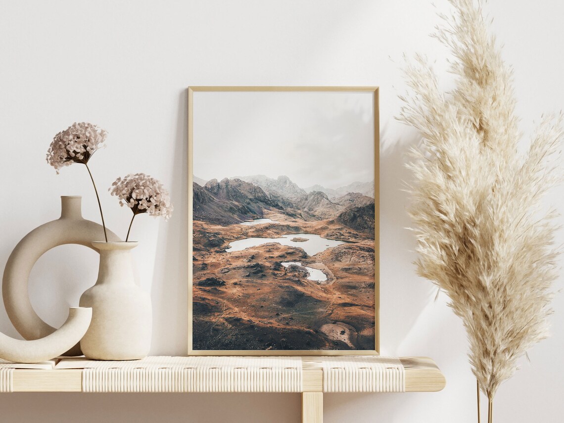 Mountain Pine Tree Minimalist Nature Poster Print - Image 2