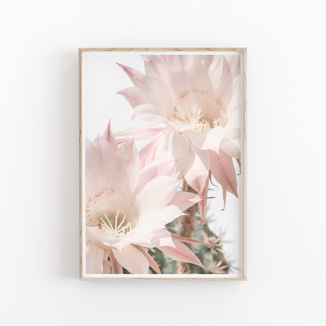 Desert Flowers Floral Art Print, Botanical Decor