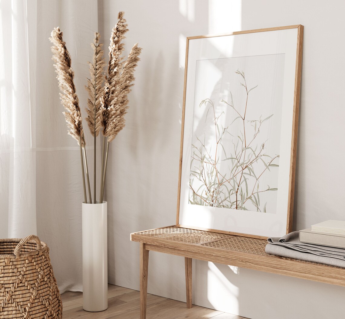 Botanical Art Print, Modern Minimalist Decor - Image 3