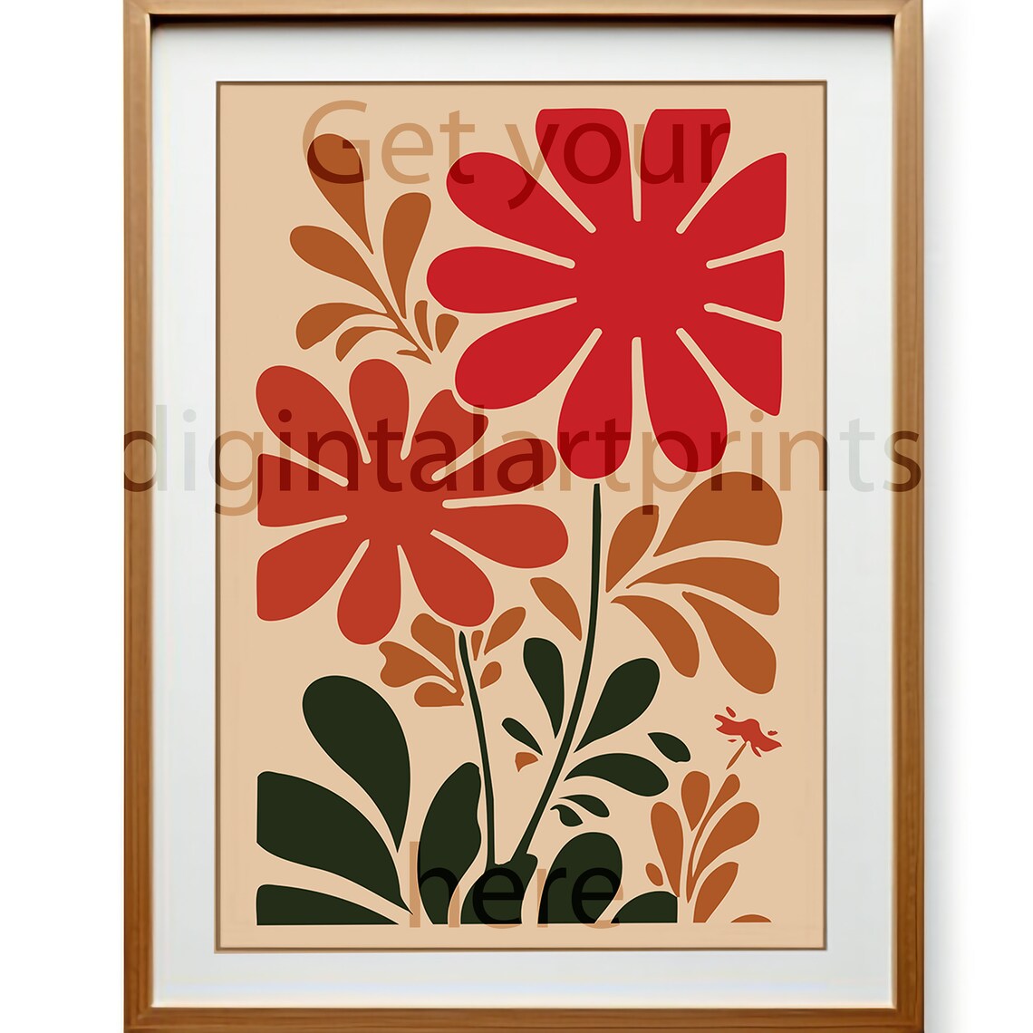 Matisse Flower Prints Wall Art Flower Prints Botanical Prints Matisse Print Art Prints - Image 3