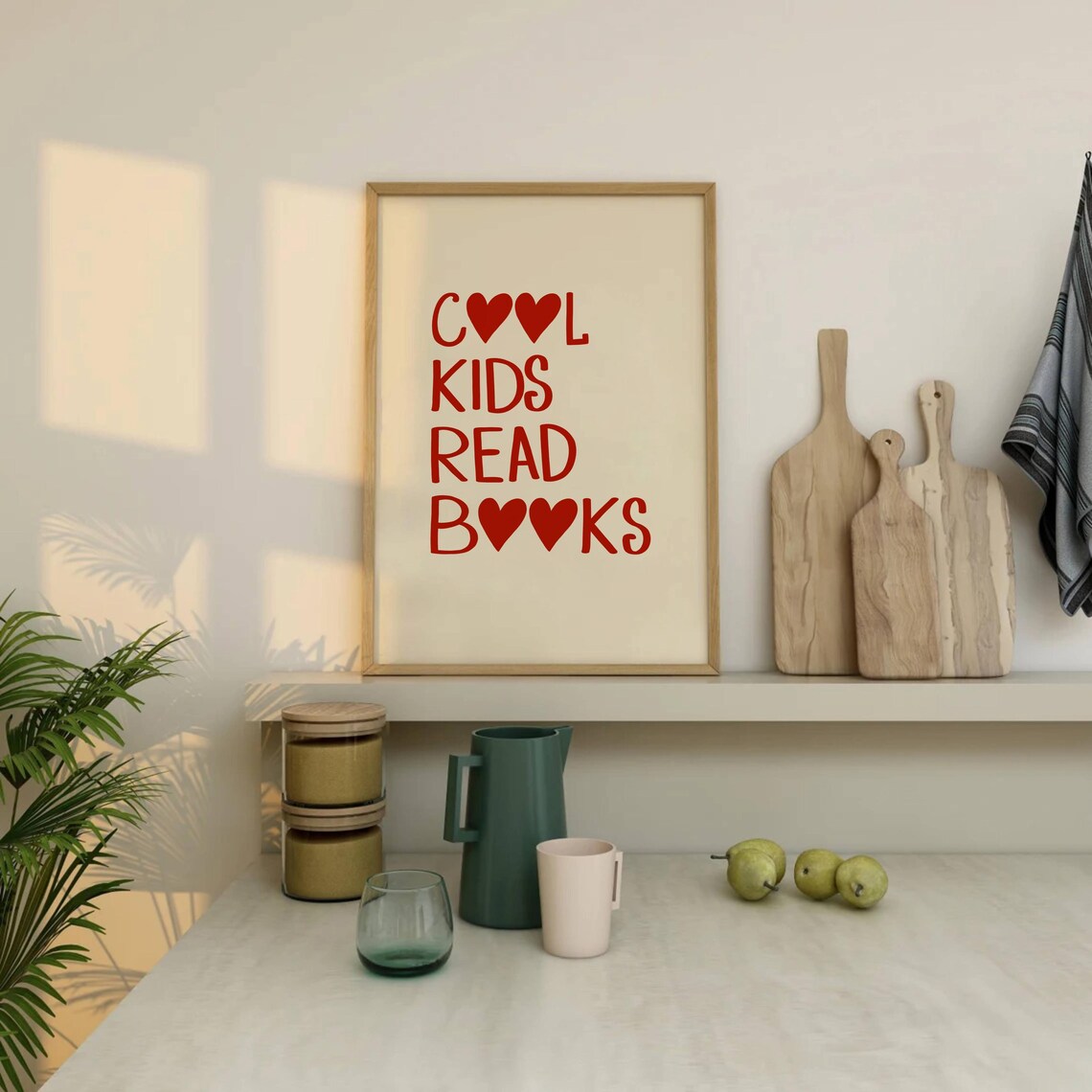 Cool Kids Read Books Poster, Classroom Decor - Image 3