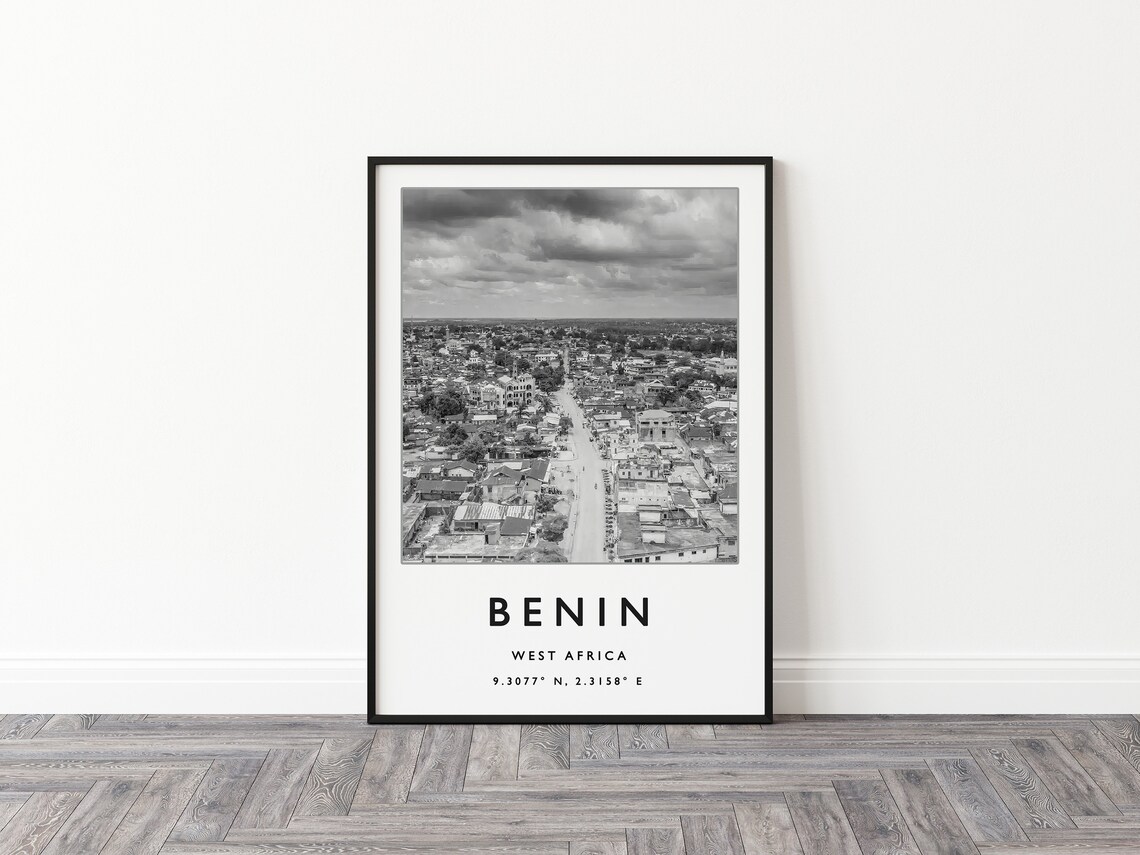 Benin Travel Poster, African Travel Art Print - Image 2
