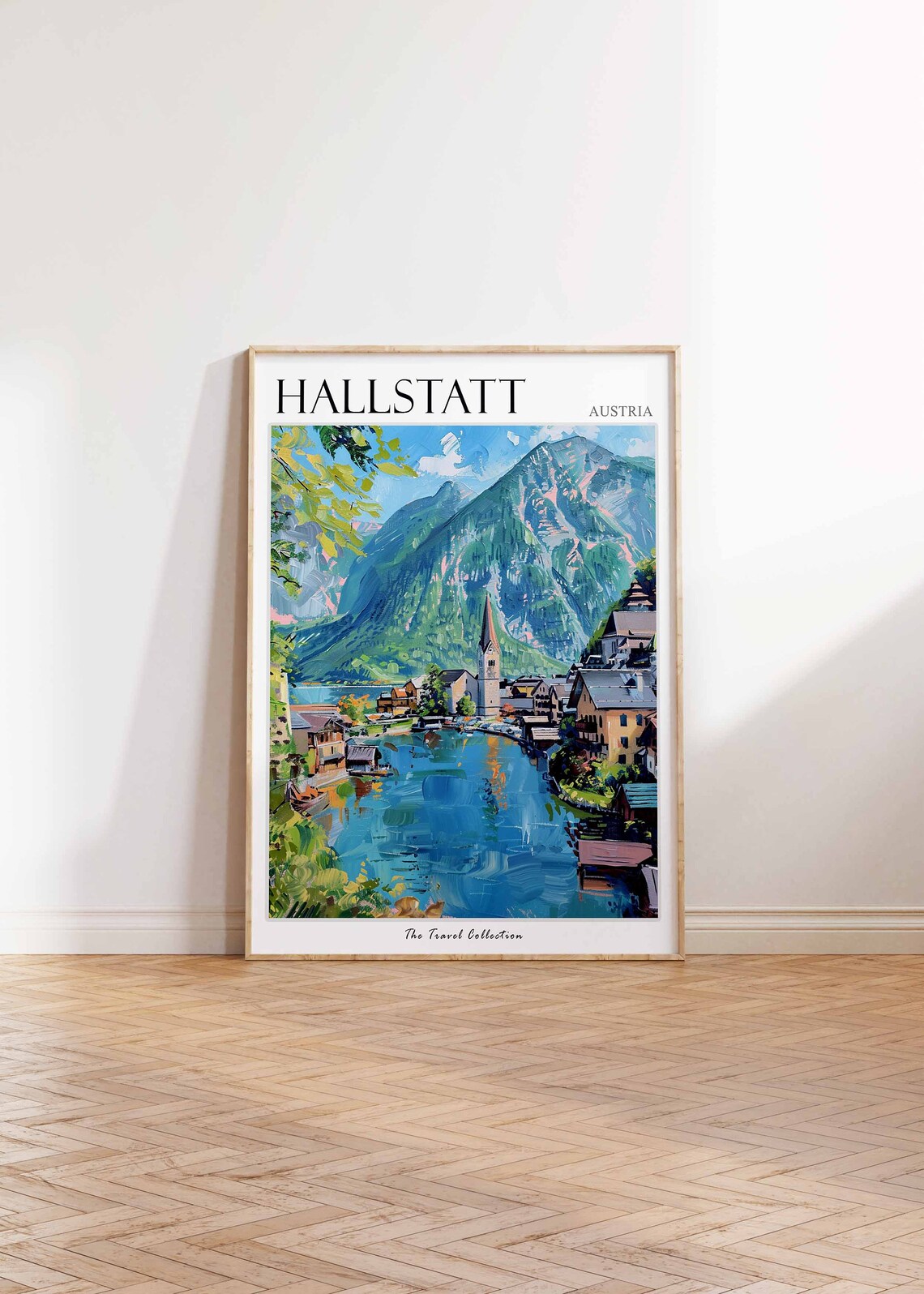 Hallstatt Austria Travel Poster, European Decor - Image 2