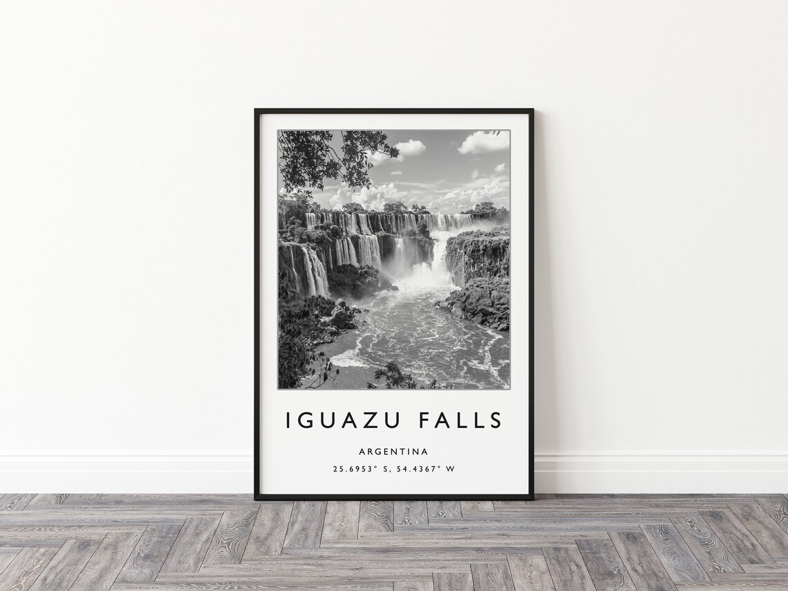 Iguazu Falls Argentina Travel Poster, South America - Image 3