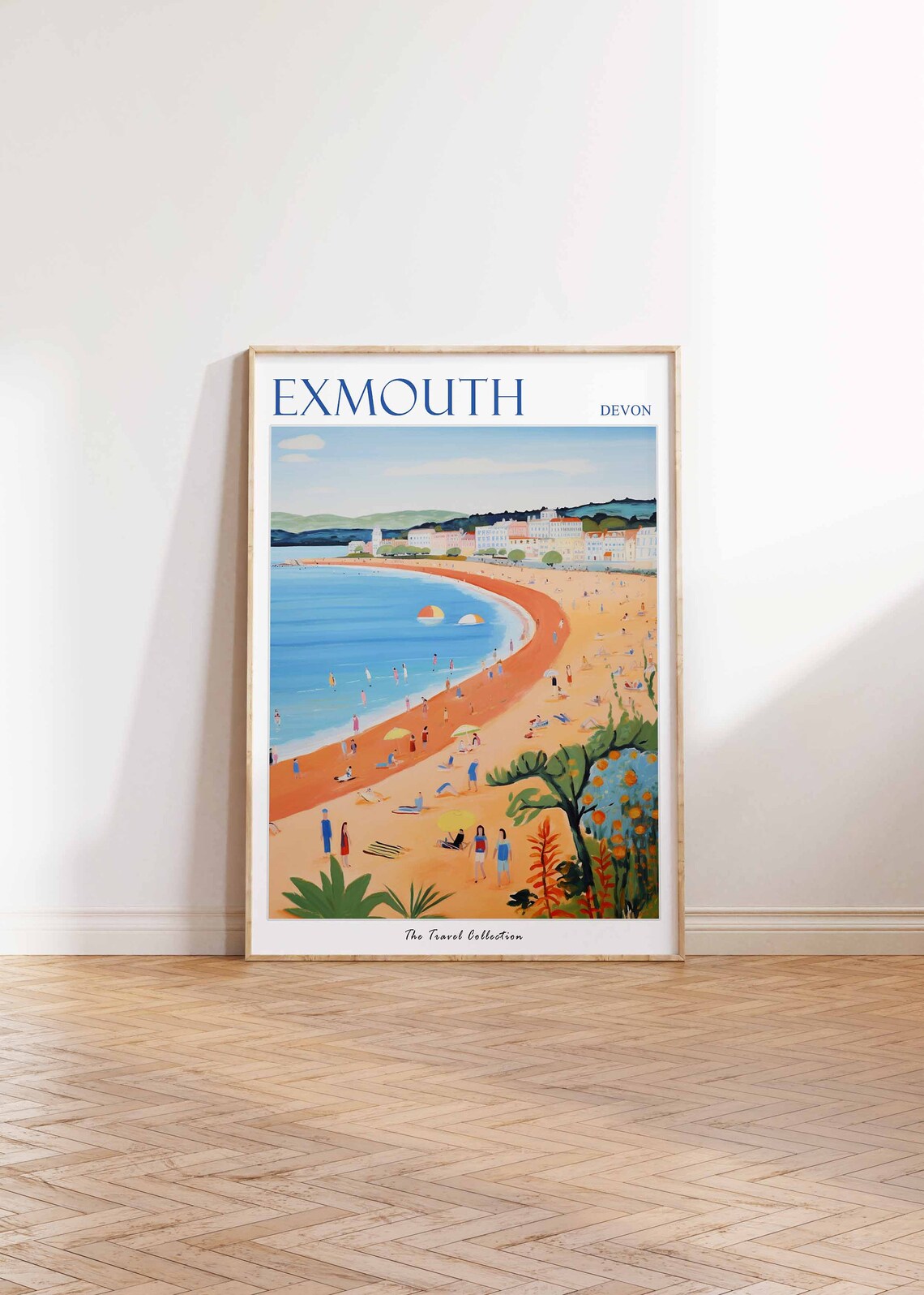 Exmouth Travel Poster, Devon British Decor - Image 2