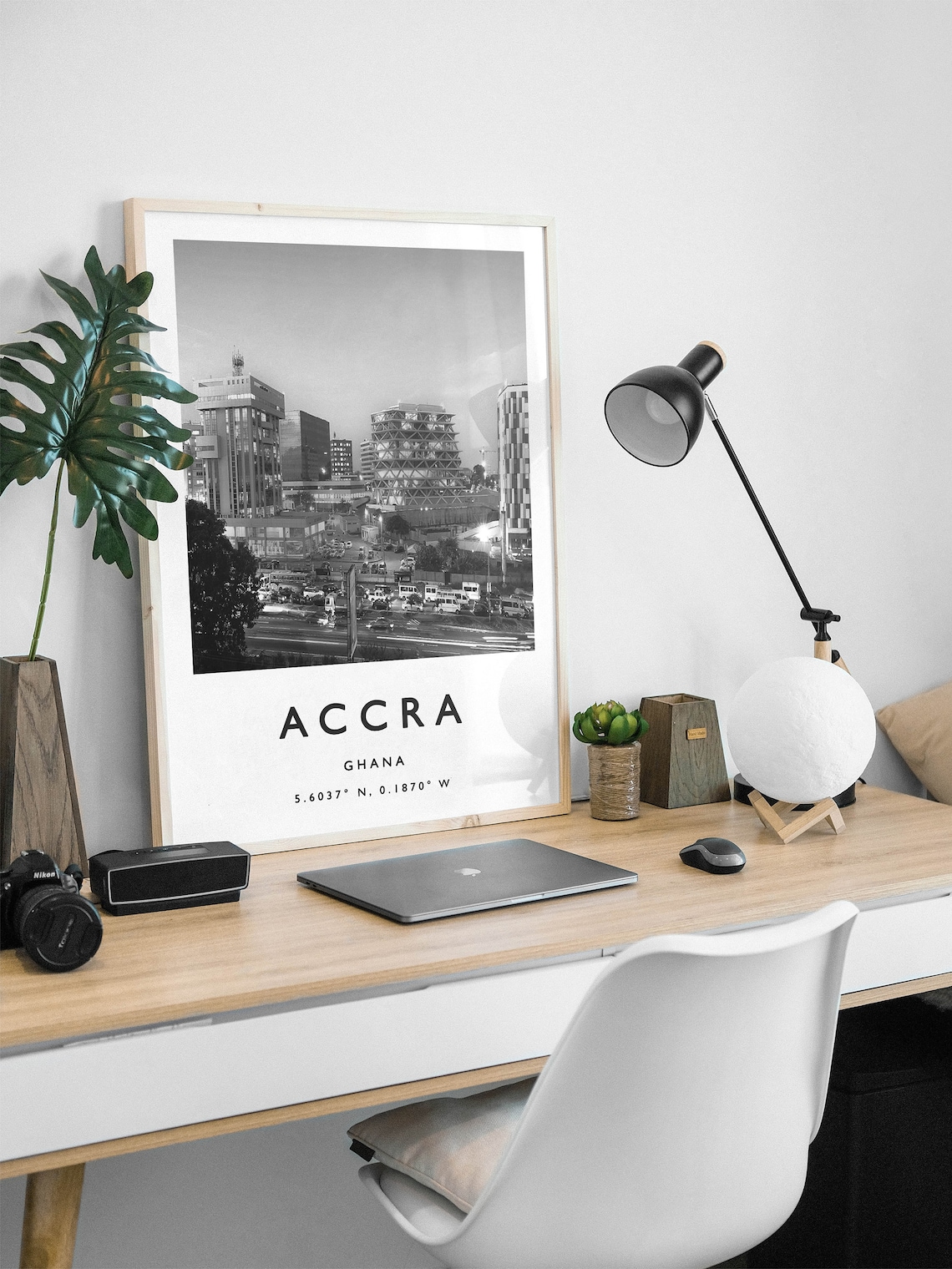 Accra Travel Poster, African Travel Art Print - Image 3