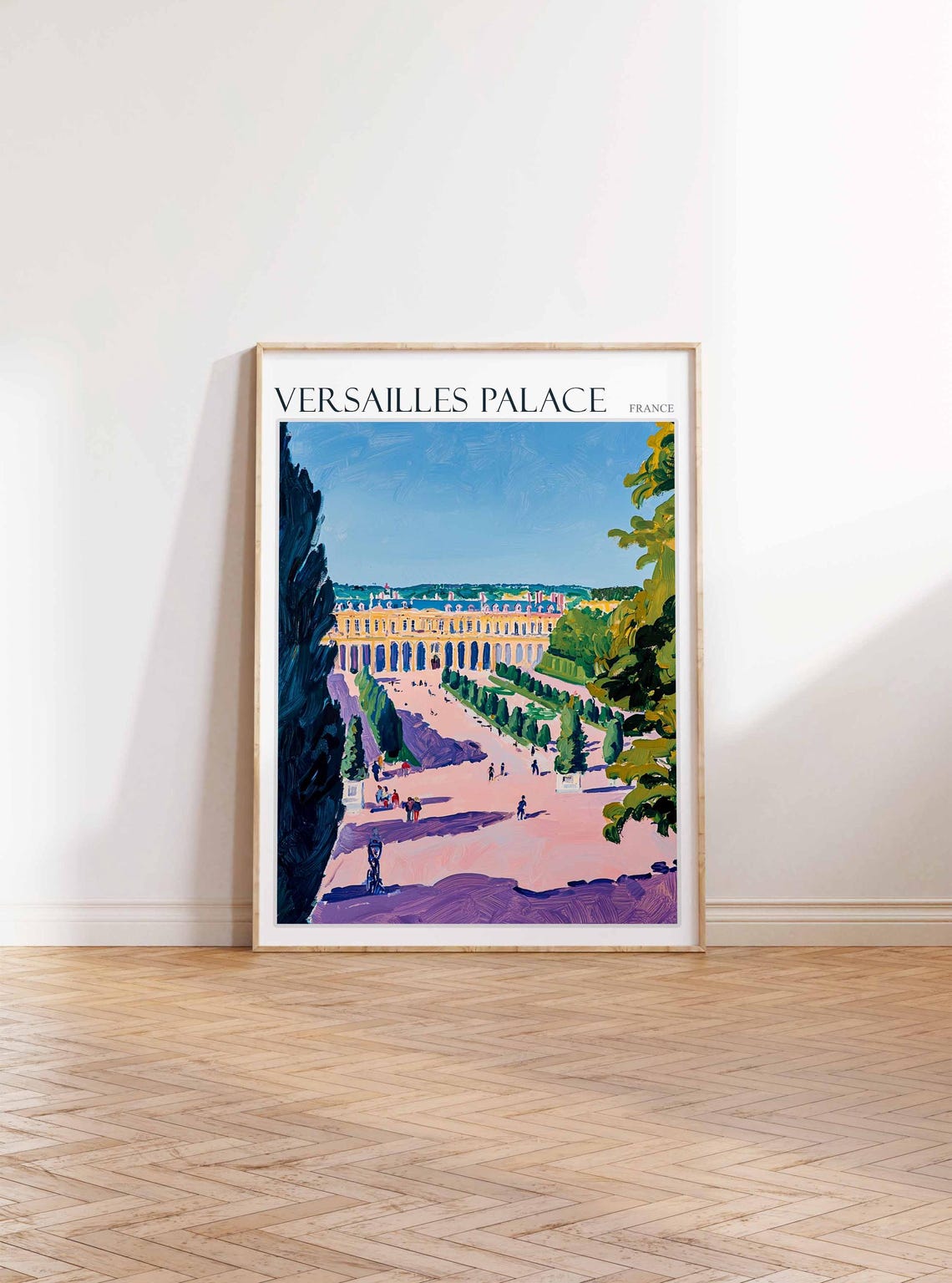 Versailles Palace Poster Versailles Palace Travel Print French Decor Europe Travel Poster European Wall Art France Travel Poster - Image 2
