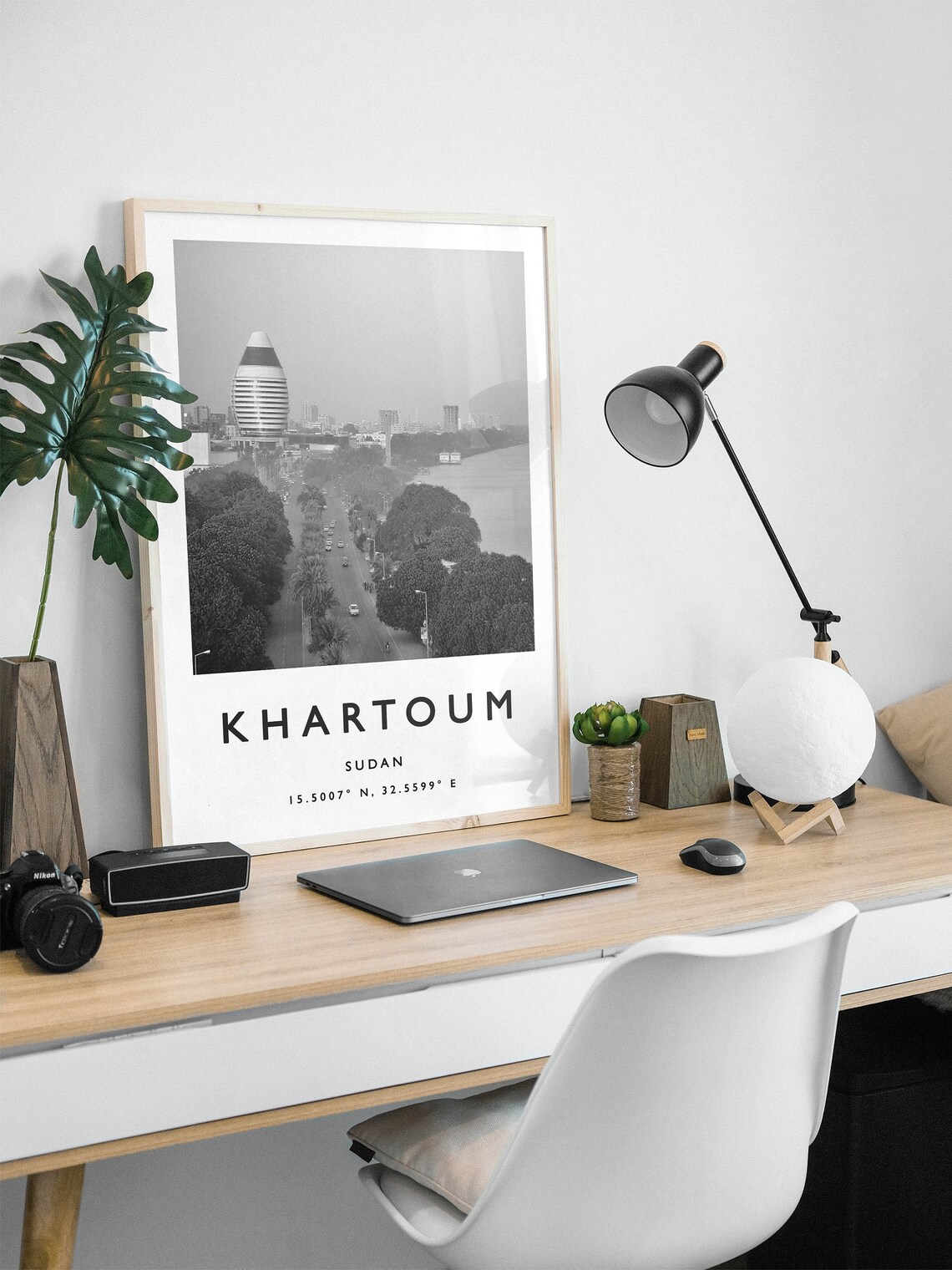 Khartoum Travel Poster, African Travel Art Print - Image 3