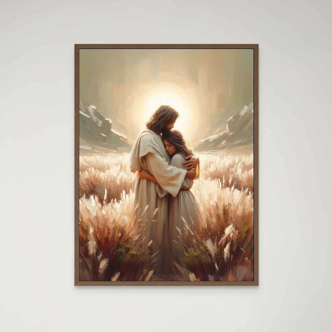 Day Of Light Christian Art Jesus With Woman Picture Of Jesus Jesus And Girl Lds Art Bible Art Christian Art Jesus Prints