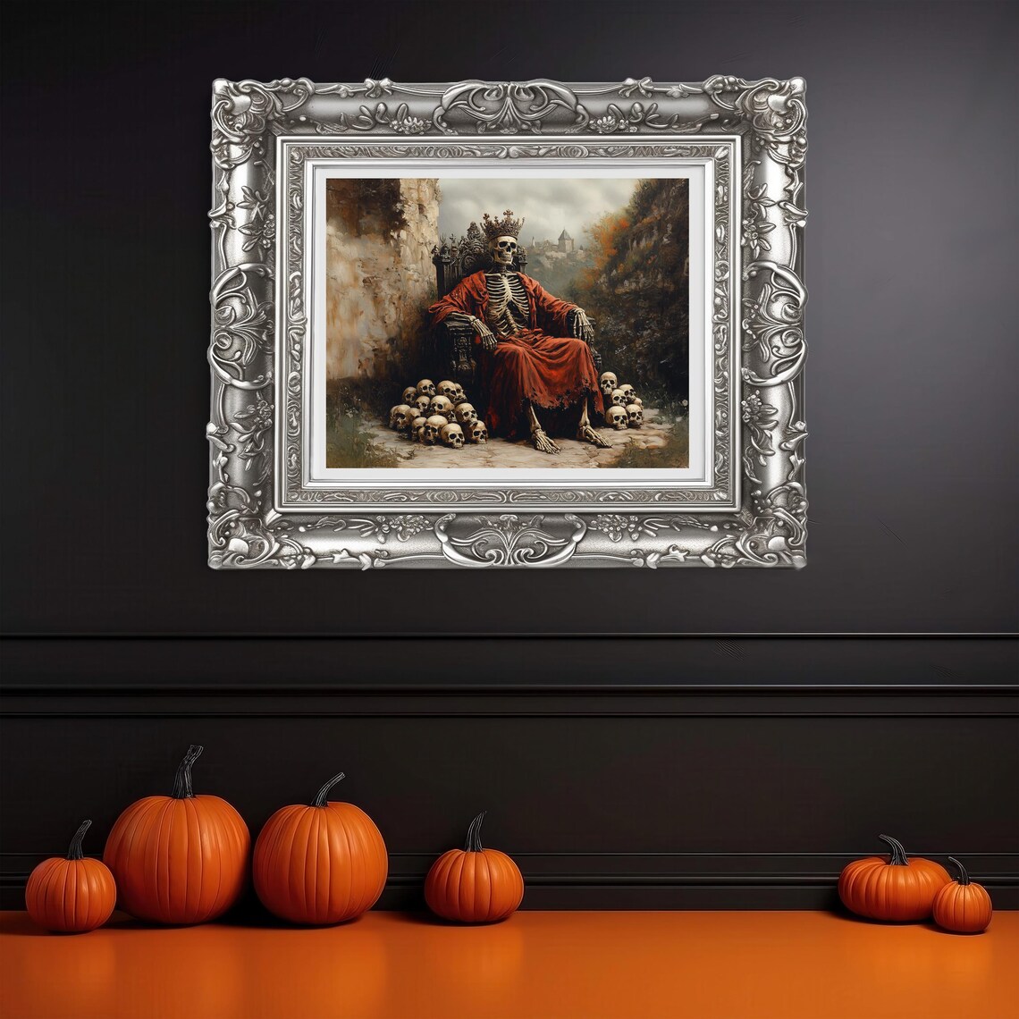 Grotesque Macabre Portrait, Vintage Gothic Dark Fantasy - Image 3