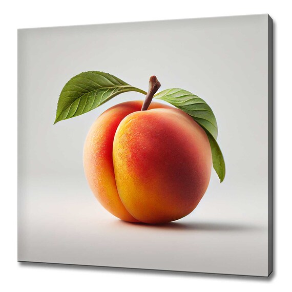 Orange Peach Fruit Kitchen Modern Design Home Decor Print Wall Art Picture Ready To Hang