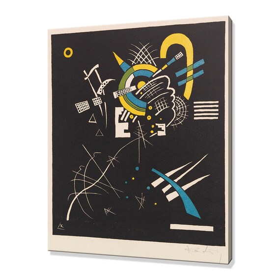 Wassily Kandinsky Kleine Welten VII 1922 Abstract Geometric Wall Art Print