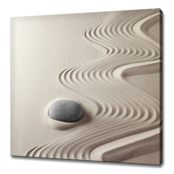 Spa Relaxation Sand And Stone Zen Modern Design