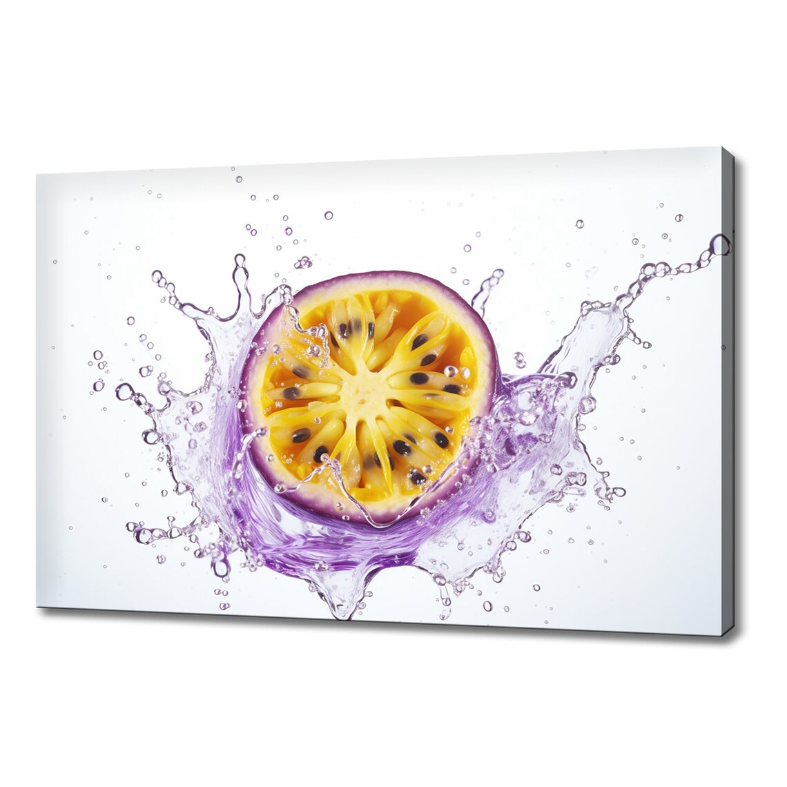 Passion Fruit Water Splash, Modern Kitchen Decor