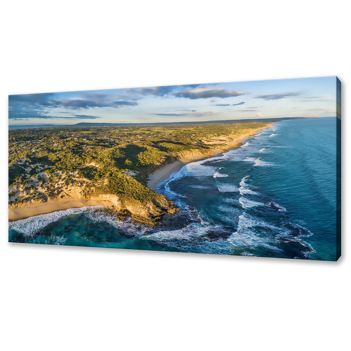 Melbourne Coastline, Australia Travel Poster