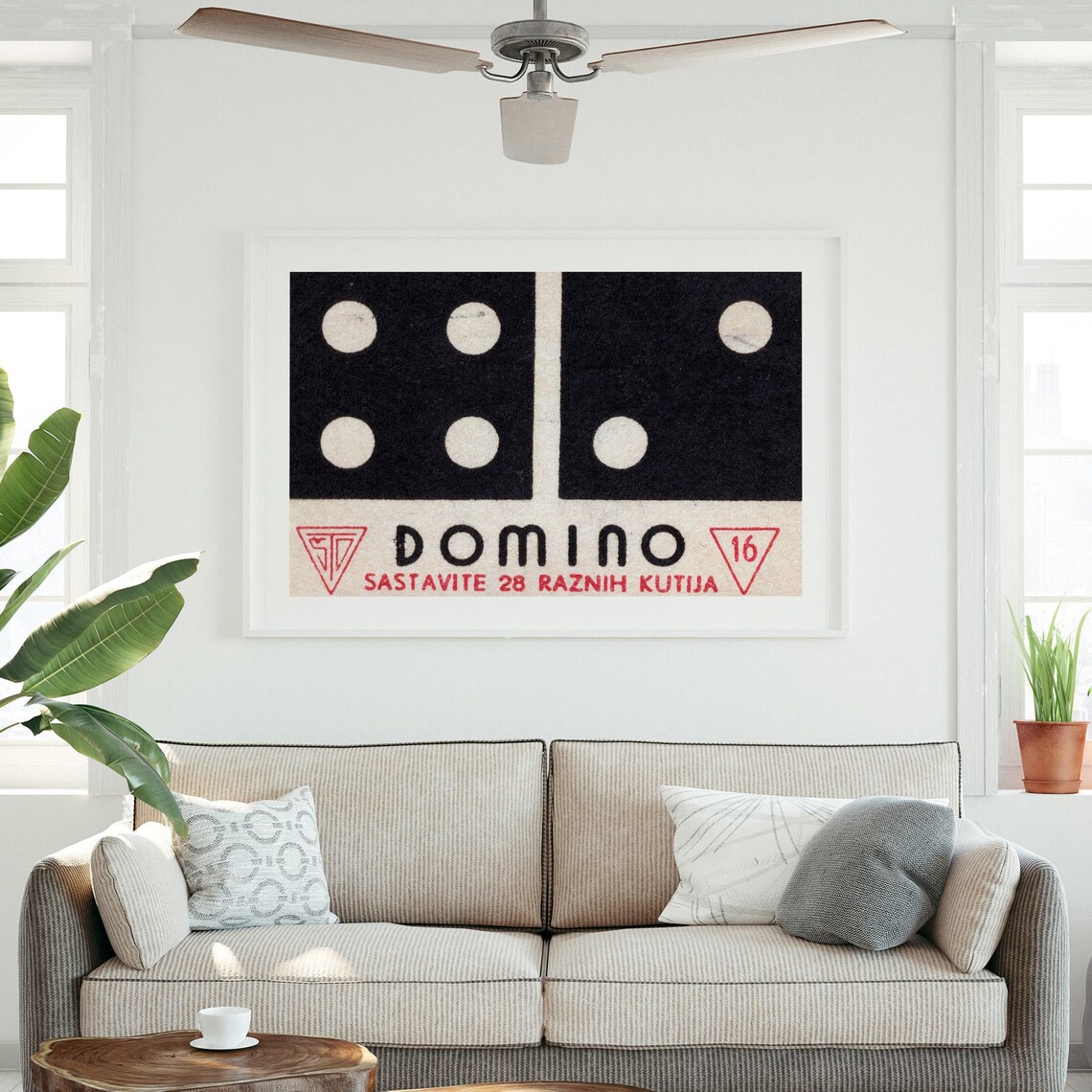 Domino Matchbox Vintage Eastern Europe Poster Print - Image 3
