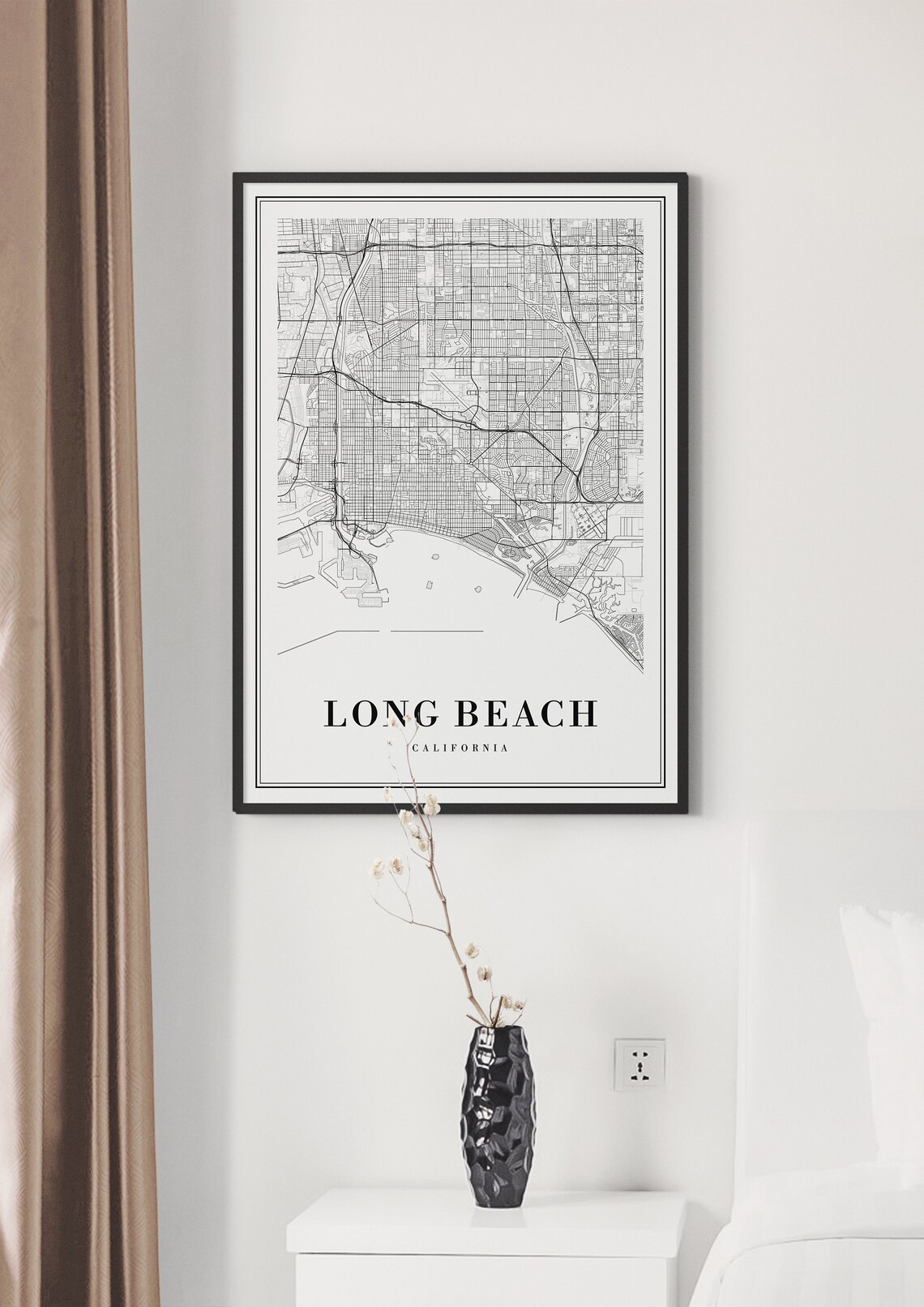 Long Beach California Map Poster, Travel Poster - Image 3