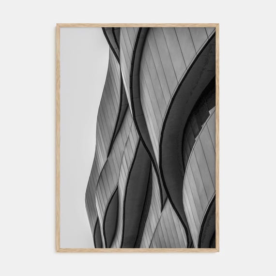 Fine Art Architecture Print Black White Photography Poster Modern Wall Art Minimalist Home Decor Stylish Decor Unique Gift