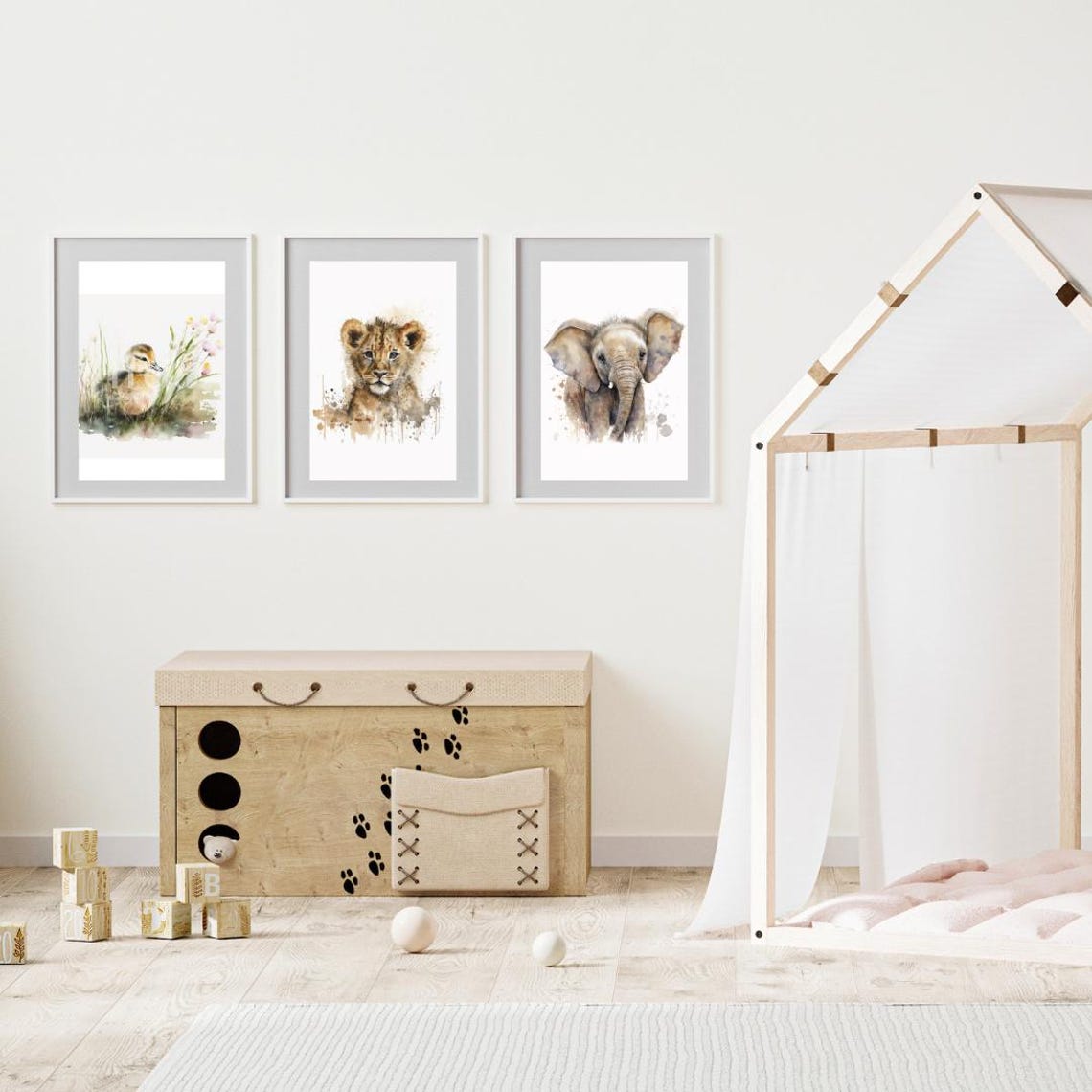 Duckling Minimalist Art Print - Image 3