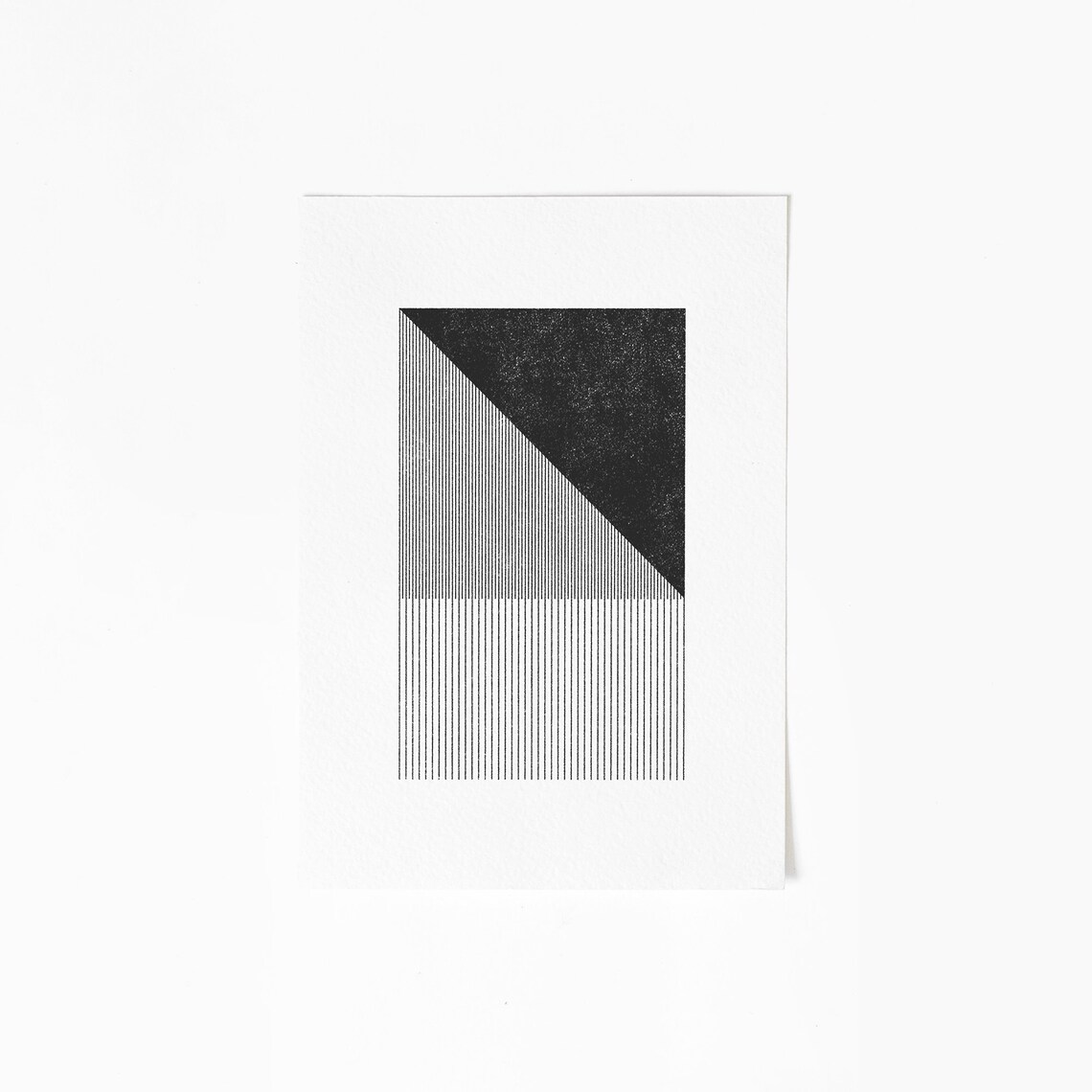 Geometric Design, Abstract Modern Art Print - Image 2