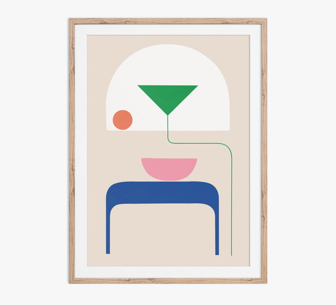 In My Room Abstract Still Life Art Print