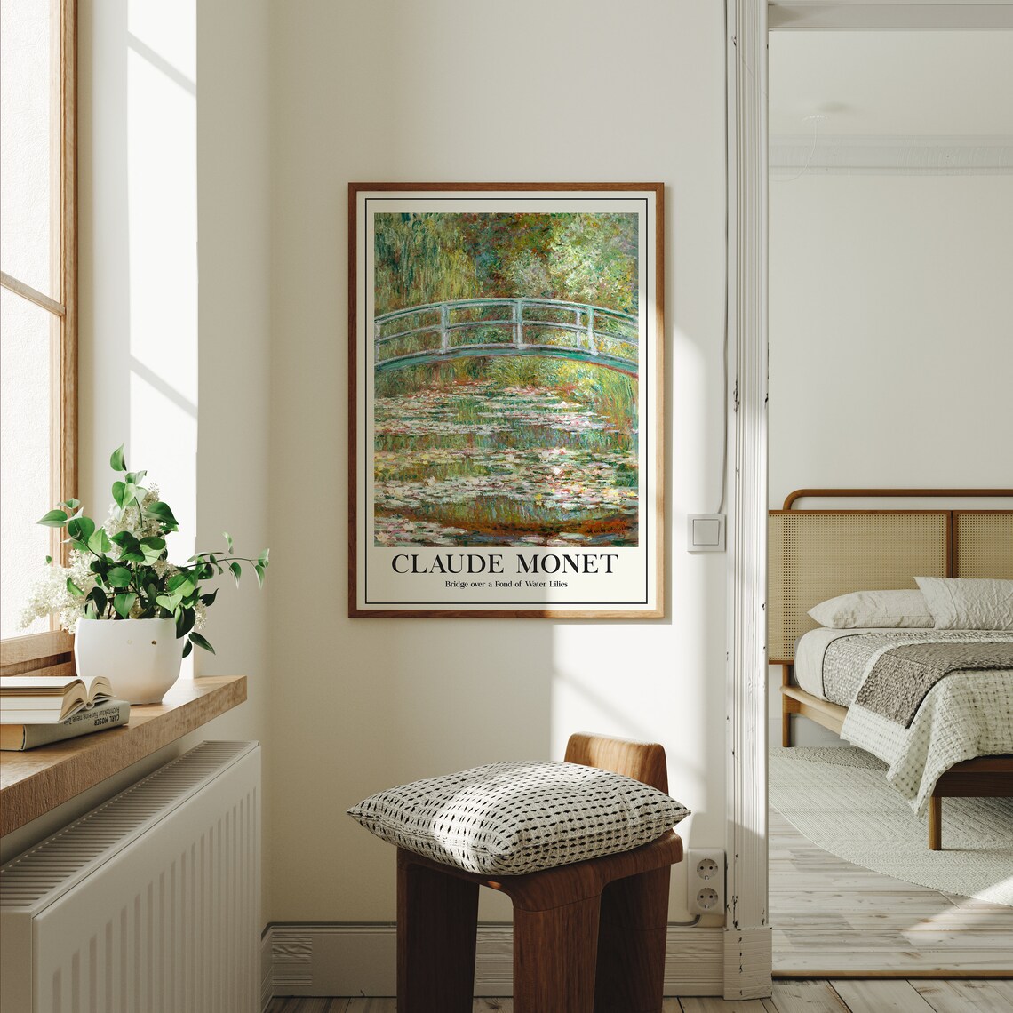 Monet Print Claude Monet Exhibition Poster Monet Wall Art Vintage Art - Image 2