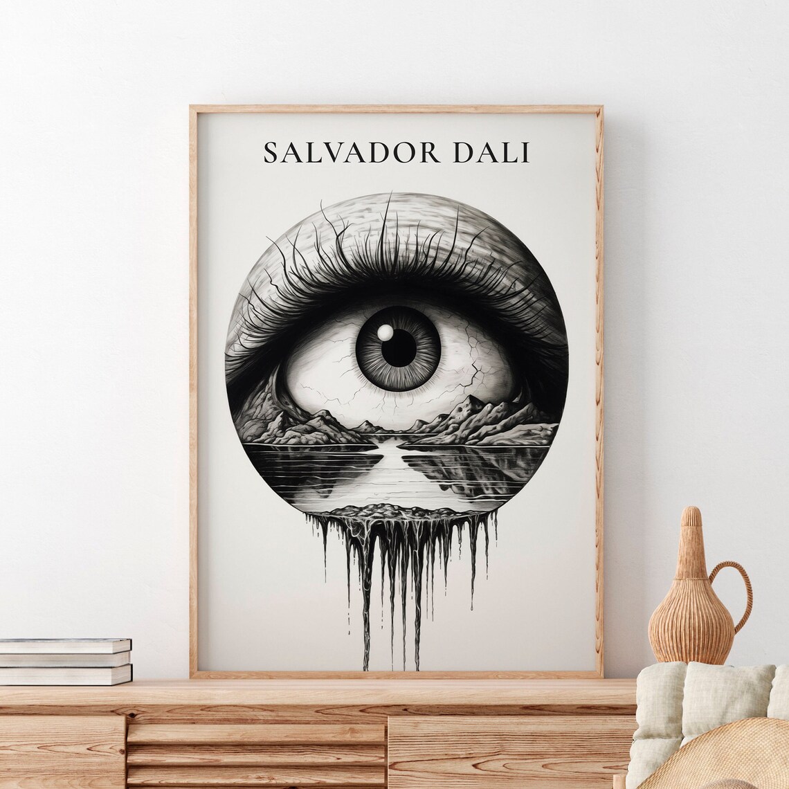 The Eye by Salvador Dalí Surreal Art Print