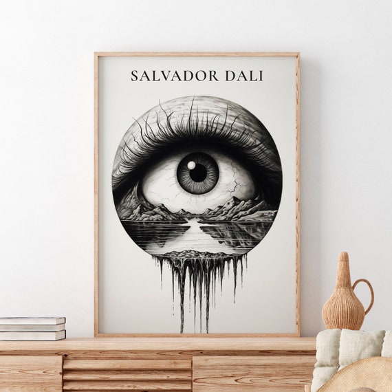 The Eye by Salvador Dalí Surreal Art Print