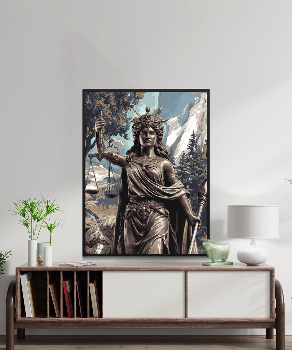 African Santeria Wall Art, Cuban Orishas Poster - Image 4