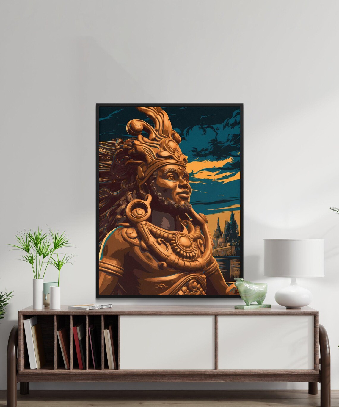 Yoruba Orishas African Santeria Cultural Mythology Art Print - Image 4