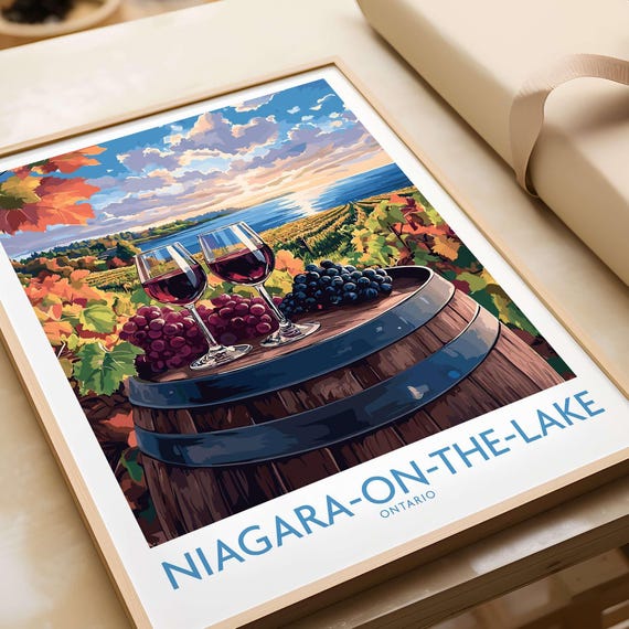 Niagara On The Lake Travel Poster, House Decoration