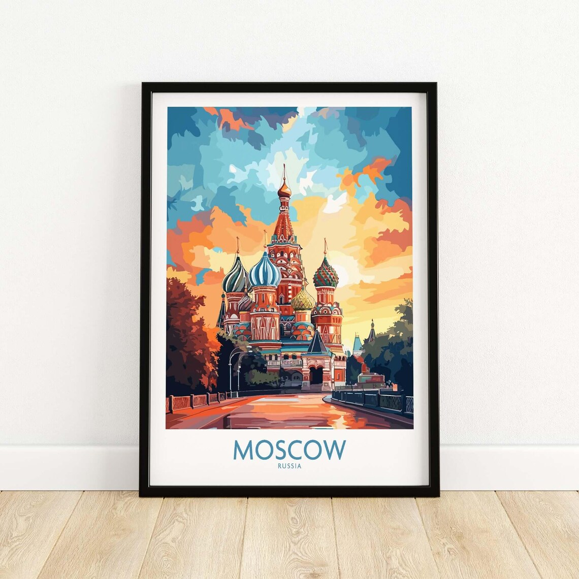 St Basils Cathedral, Moscow Travel Poster - Image 5