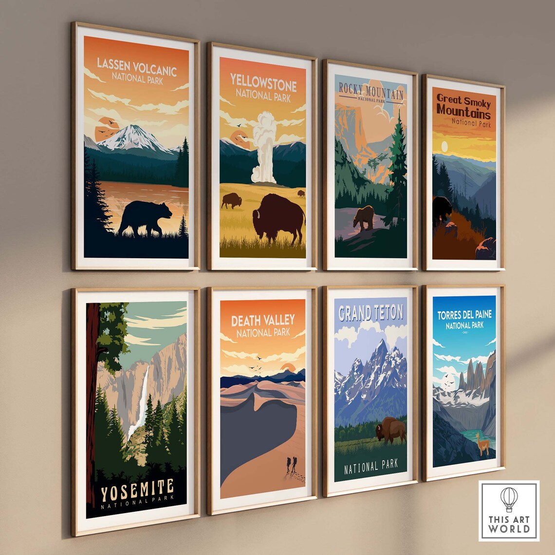 Lassen Volcanic National Park Poster, California Bear - Image 3