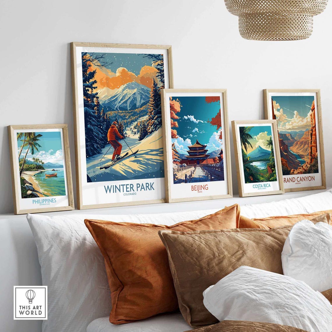 Winter Park Poster, Colorado Ski Lodge Decor - Image 3