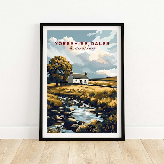 Yorkshire Dales National Park - Travel Poster