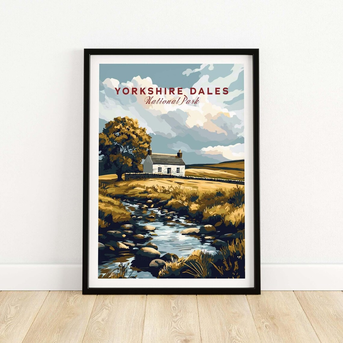 Yorkshire Dales National Park - Travel Poster