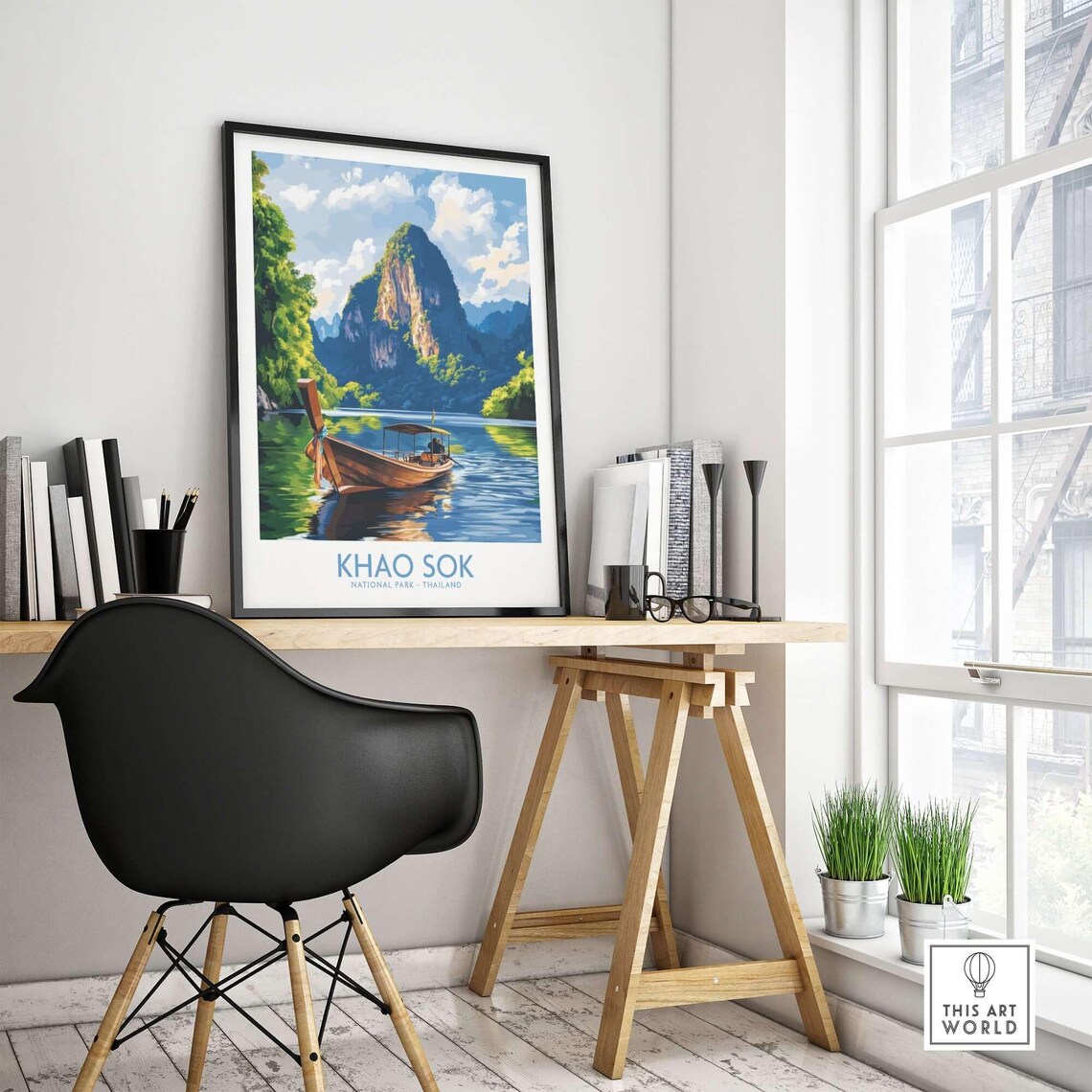 Khao Sok National Park, Thailand Travel Poster - Image 4