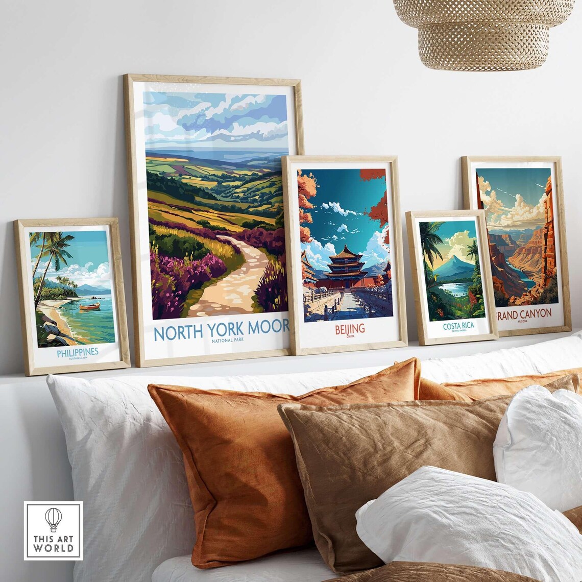 North York Moors Travel Poster, National Park - Image 3