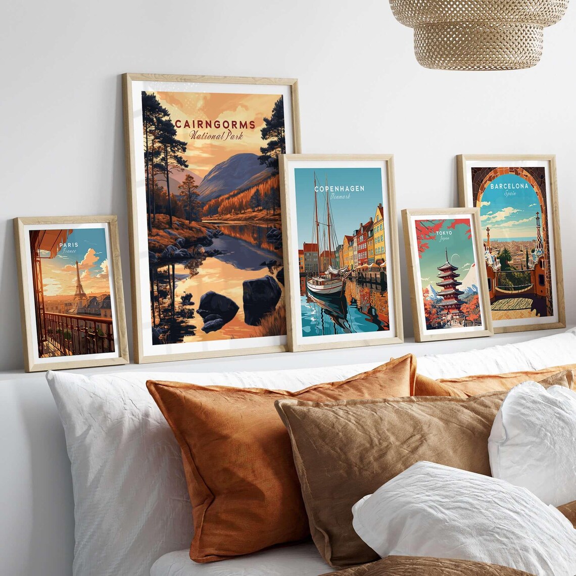 Cairngorms Travel Poster, Scotland Wall Art Print - Image 2