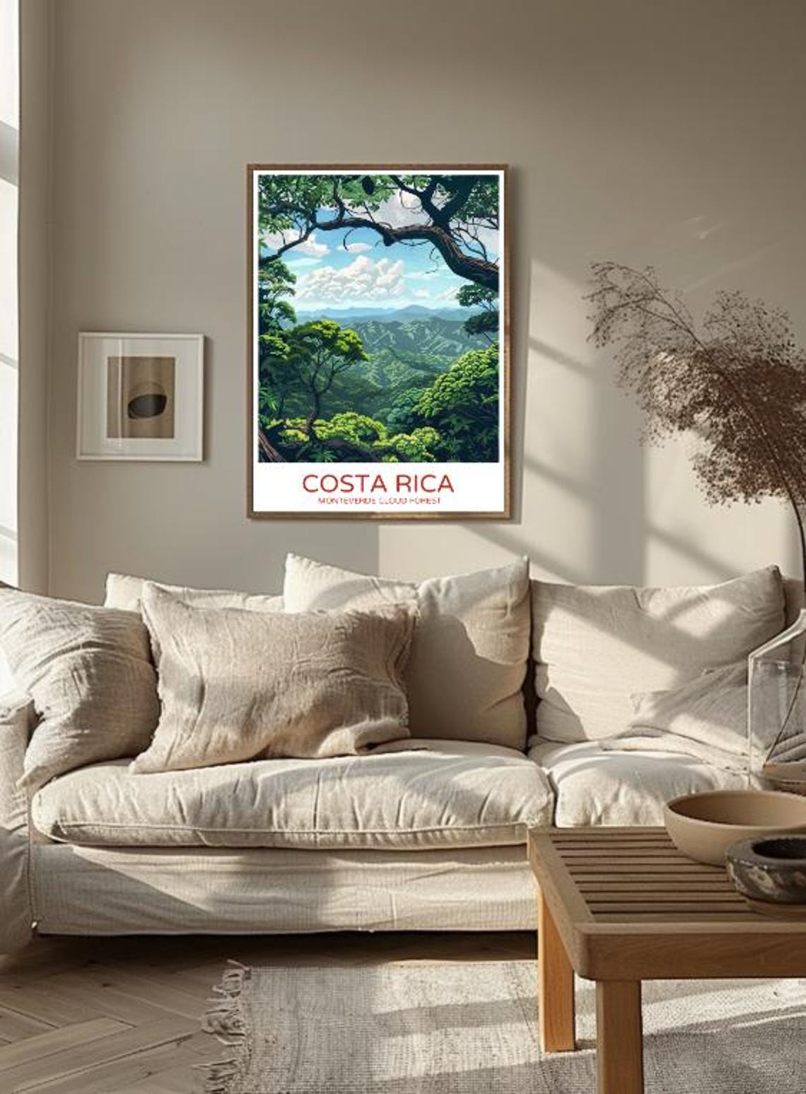 Monteverde Cloud Forest Costa Rica Lush Green Jungle Travel Poster - Image 3