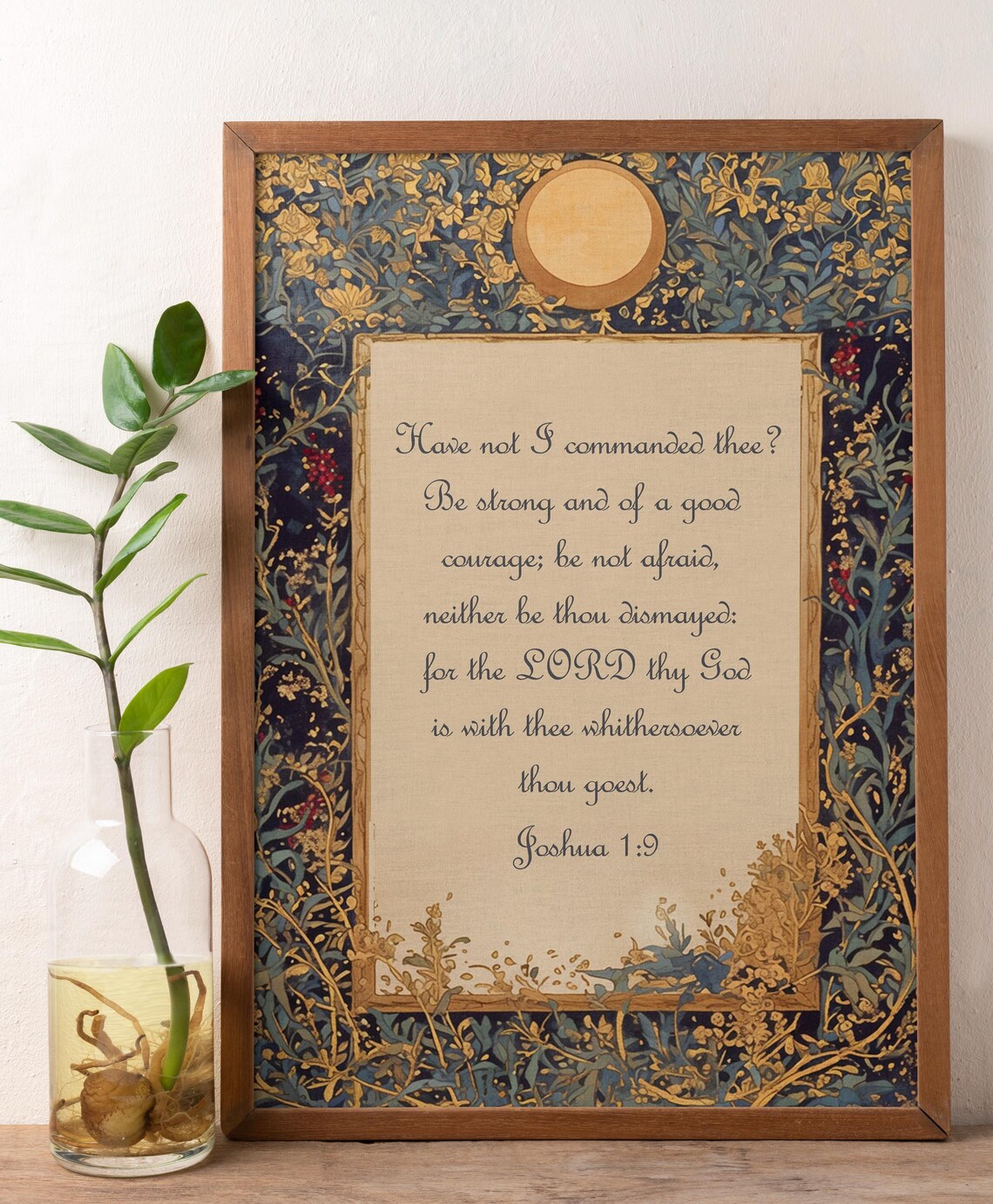 Joshua 19 Bible Verse, Have I Not Commanded Thee