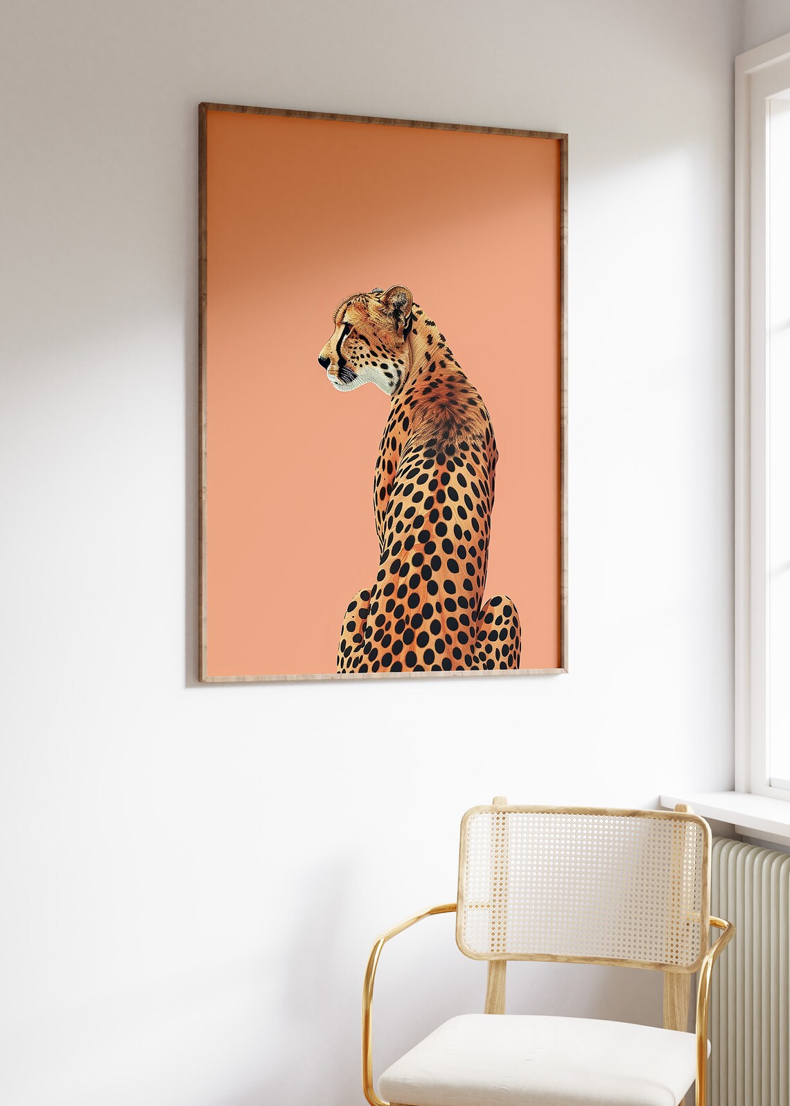 Cheetah Print, Boho Wild Animal Illustration - Image 4