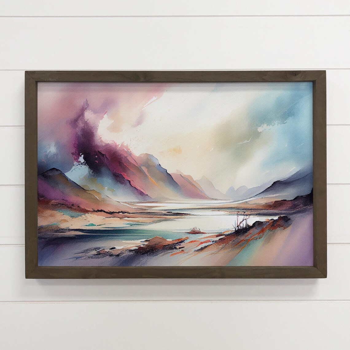 Abstract Mystic Visa Nature Wall Art Print