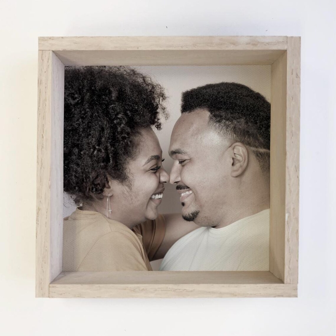 For Wife Anniversary Birthday Custom Photo Art Print
