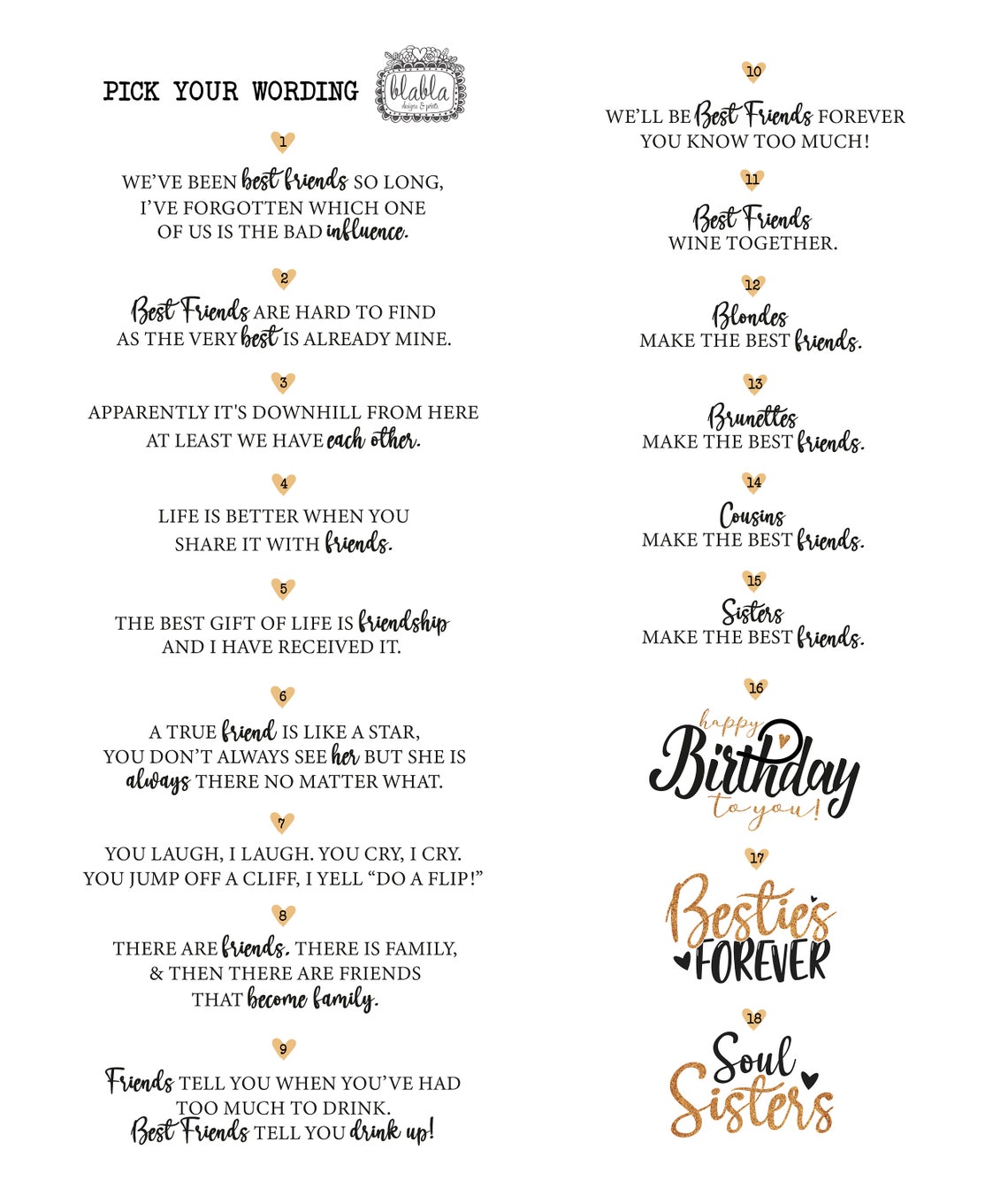 Happy 30th Birthday Personalised Best Friends Champagne Print - Image 2