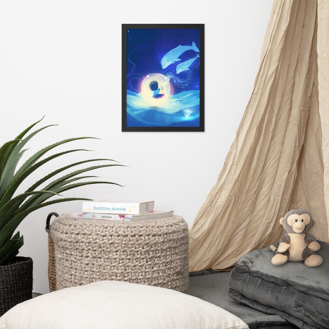 Children Light Colorful Poster, Nursery Decor - Image 7