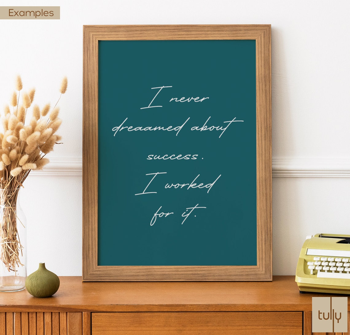 Custom Quote Print Personalized Prints Typography Poster Print Quote Wall Art Customized Art Print Gift Motivational Prints - Image 2