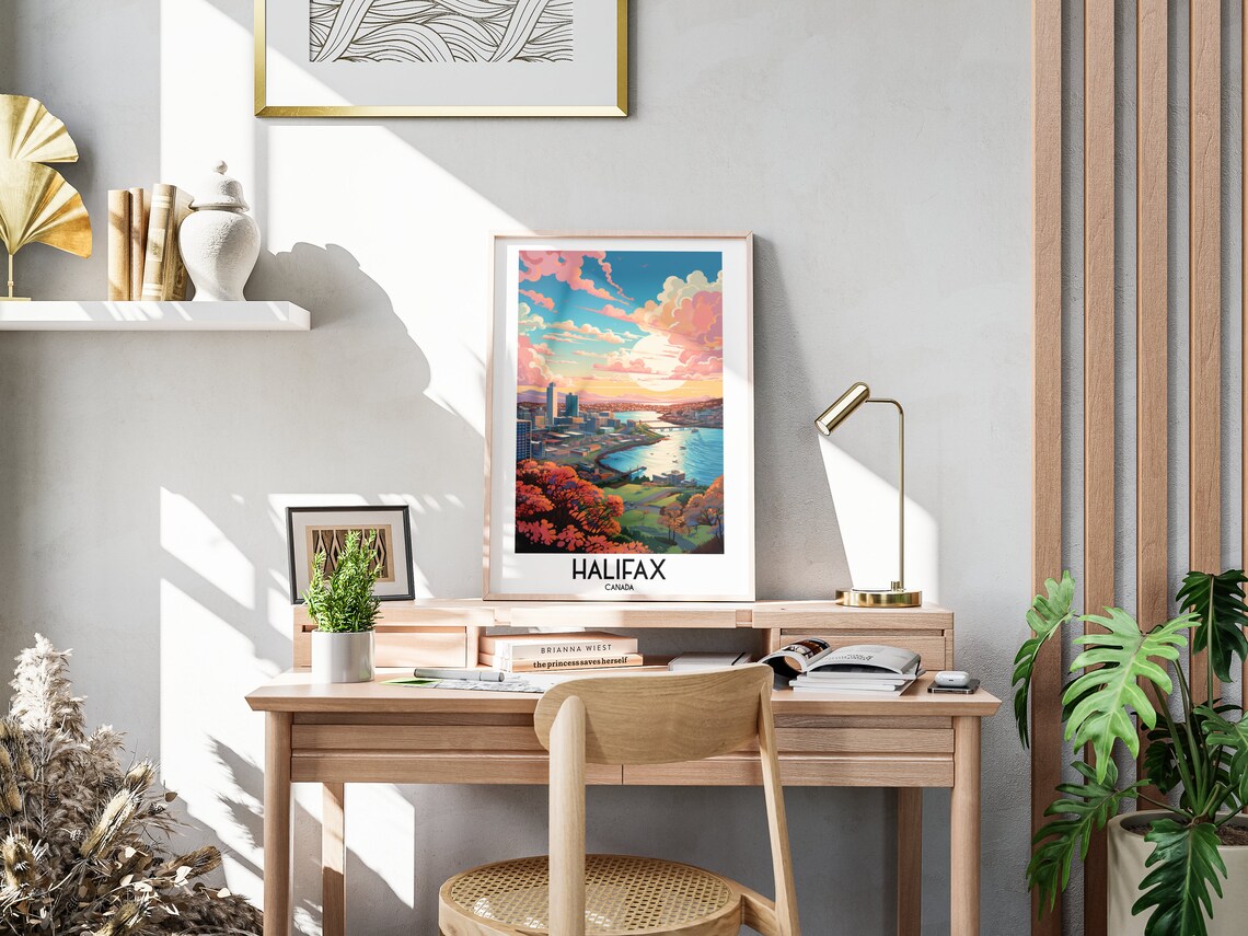 Halifax Travel Poster, Nova Scotia Home Decor - Image 3