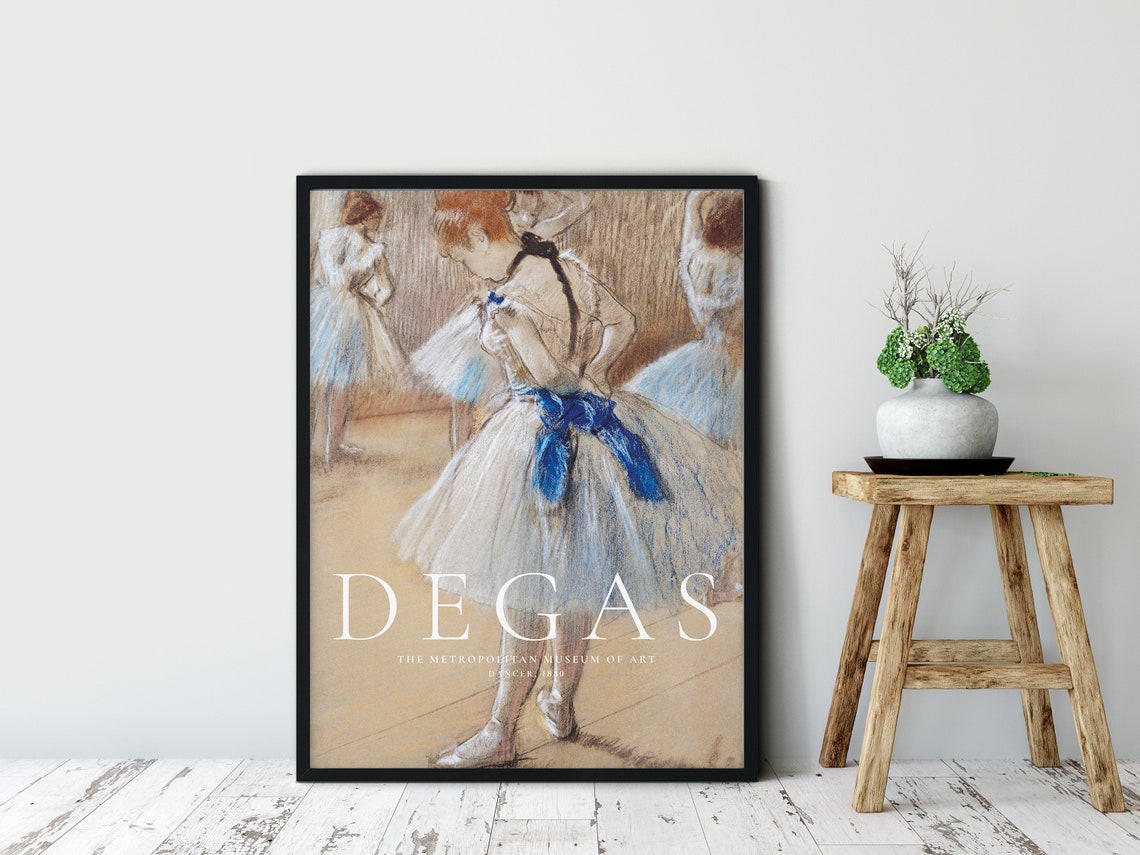 Edgar Degas, The Dancer 1880 Art Print