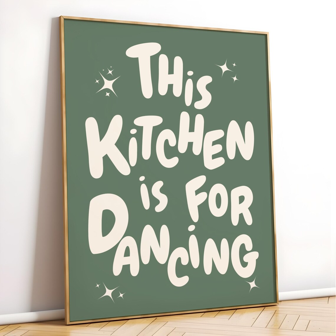 This Kitchen Is For Dancing Poster, Kitchen Wall Art - Image 3